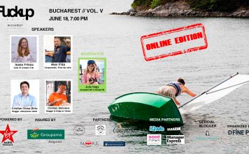 Fuckup Nights Bucharest Vol. V dezvăluie 4 noi astfel de povești