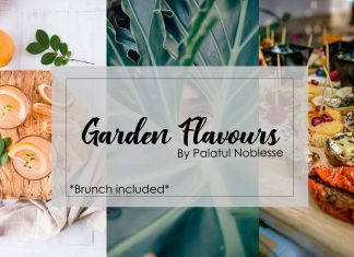 Palatul Noblesse te invită la Garden Flavours