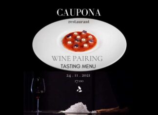 Wine pairing la Restaurant Caupona cu Chef Cezar Predescu
