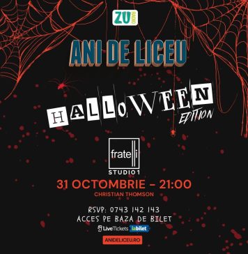 ANI DE LICEU – Halloween Edition ✩ FRATELLI Studio, pe 31 octombrie 2025